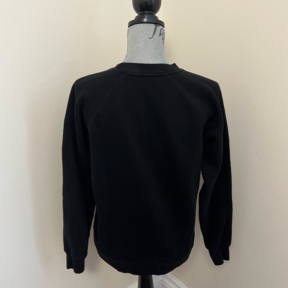 Brunette the Label Fries Before Guys Black Sweatshirt, XS/S - Picture 4 of 15